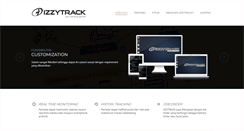 Desktop Screenshot of izzytrack.com
